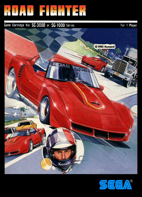 Road Fighter box art