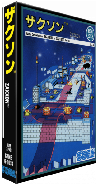Zaxxon — box-3D (JP)