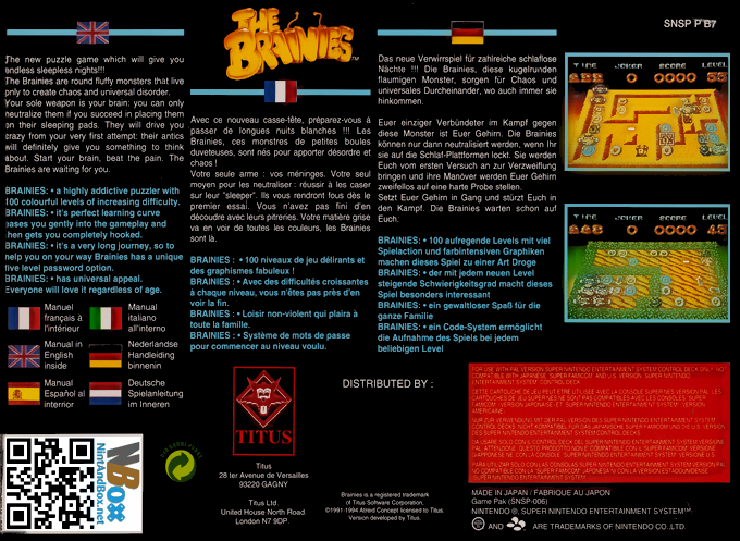 Brainies, The — box-2D-back (EU)