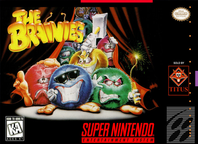 Brainies, The box art