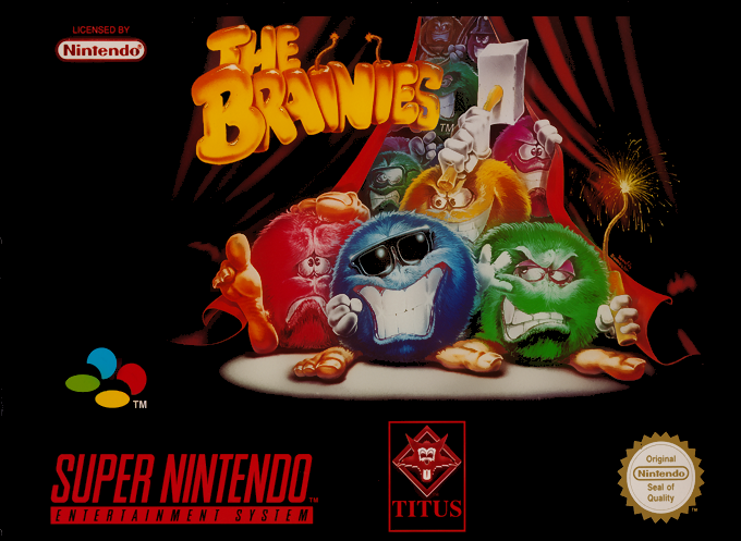 Brainies, The — box-2D (EU)