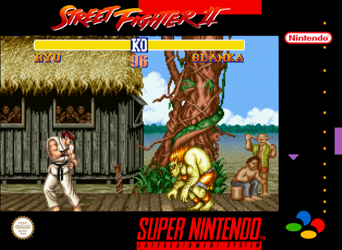 Street Fighter 2 — box-2D (SS)