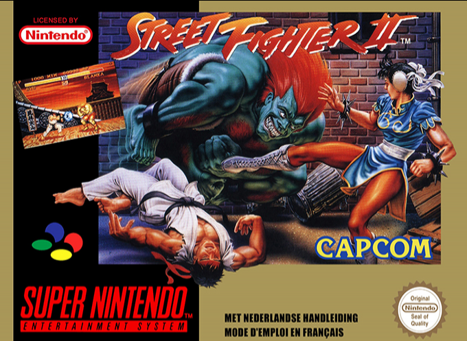 Street Fighter 2 — box-2D (EU)
