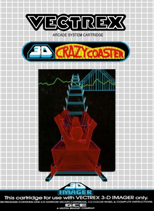 3D Crazy Coaster box art