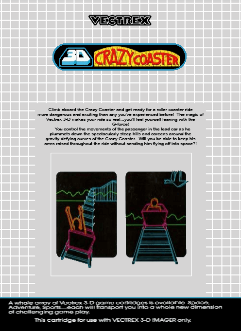 3D Crazy Coaster — box-2D-back (US)