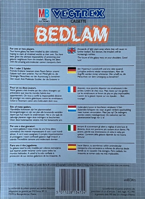 Bedlam — box-2D-back (EU)