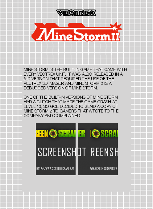 Mine Storm II — box-2D-back (SS)