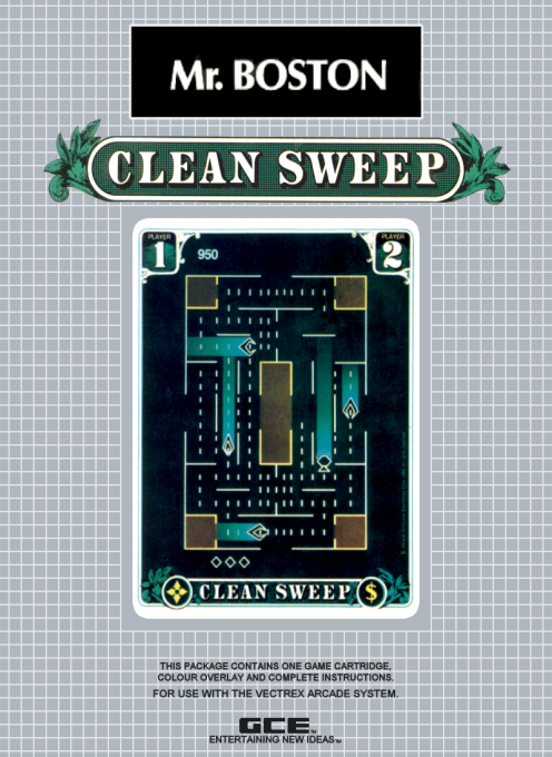 Mr. Boston Clean Sweep box art