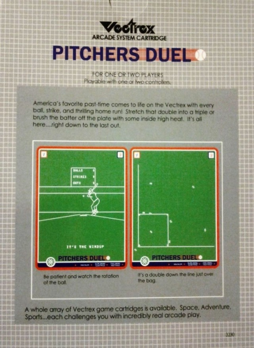 Pitcher's Duel — box-2D-back (US)