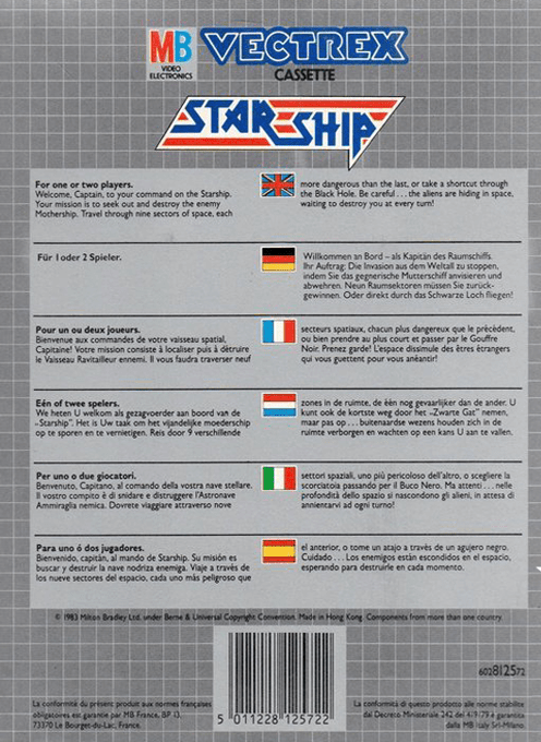 Star Trek - The Motion Picture — box-2D-back (EU)