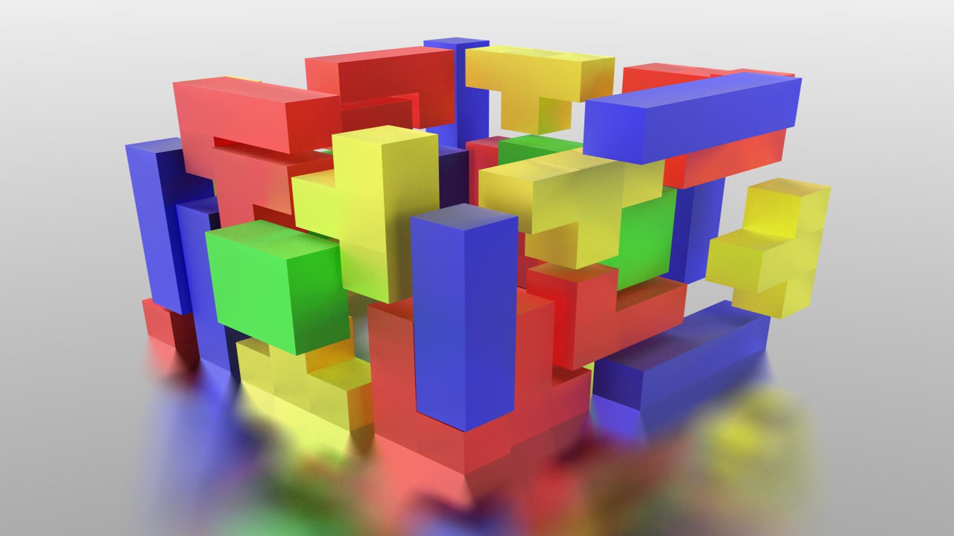 3d Tetris — fanart