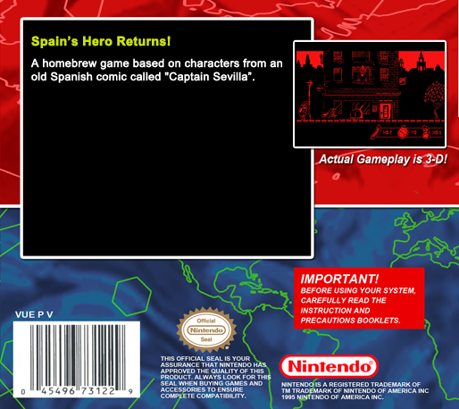 Capitan Sevilla 2 — box-2D-back (US)