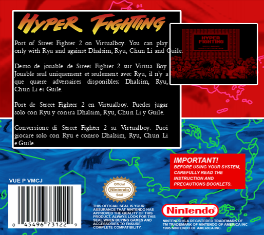 Hyper Fighting — box-2D-back (SS)