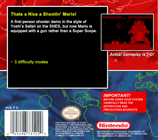 Mario Combat — box-2D-back (US)