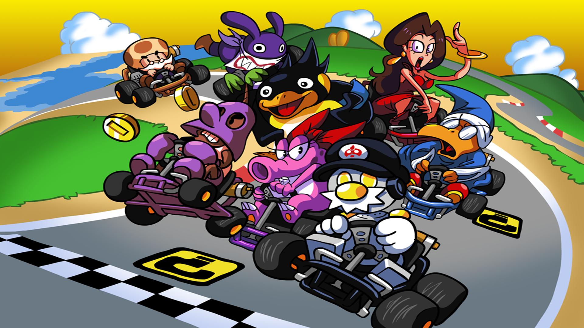 Mario Kart Virtual Cup — fanart