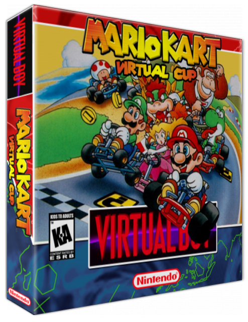 Mario Kart Virtual Cup — box-3D (US)