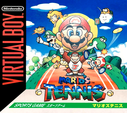 Mario's Tennis — box-2D (JP)
