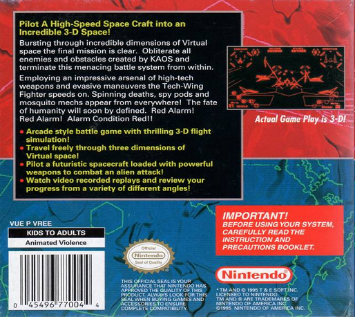 Red Alarm — box-2D-back (US)