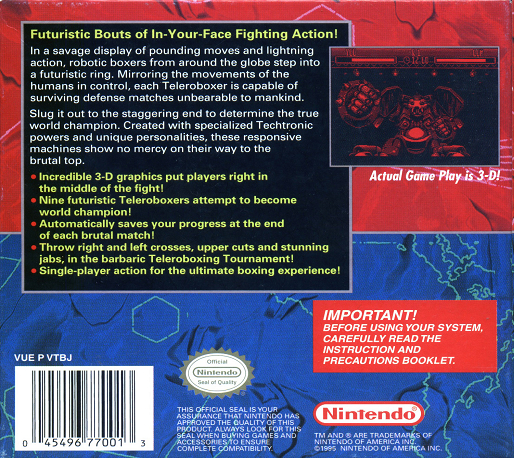 Teleroboxer — box-2D-back (US)