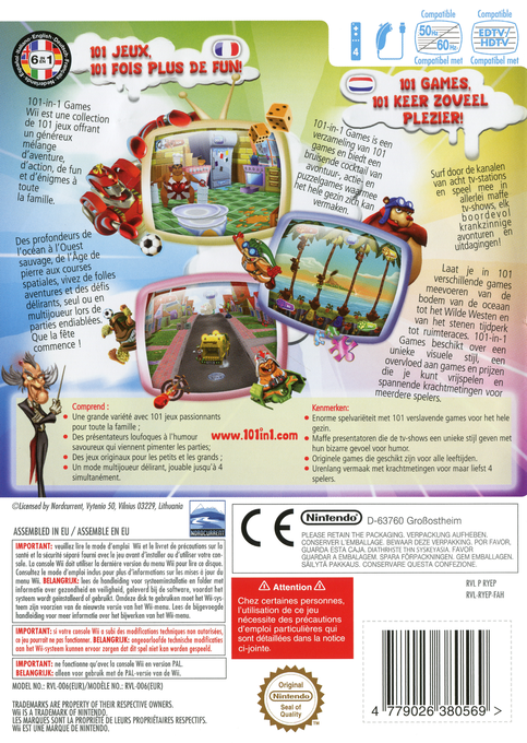 101-in-1 Party Megamix — box-2D-back (FR)