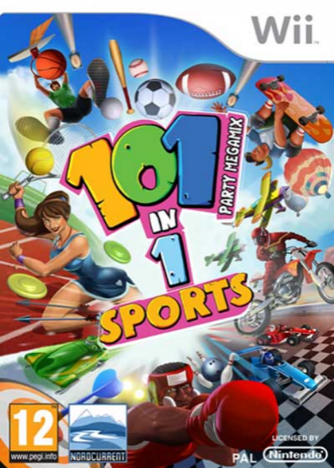 101 In 1 Sports - Party Megamix — box-2D (FR)