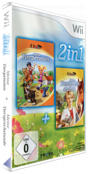2 in 1 - Meine Tierpension Meine Tiersprechstunde — box-3D (EU)