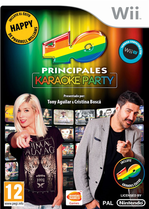 40 Principales, Los - Karaoke Party box art