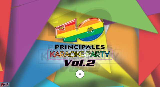 40 Principales, Los - Karaoke Party Vol. 2 — sstitle (WOR)
