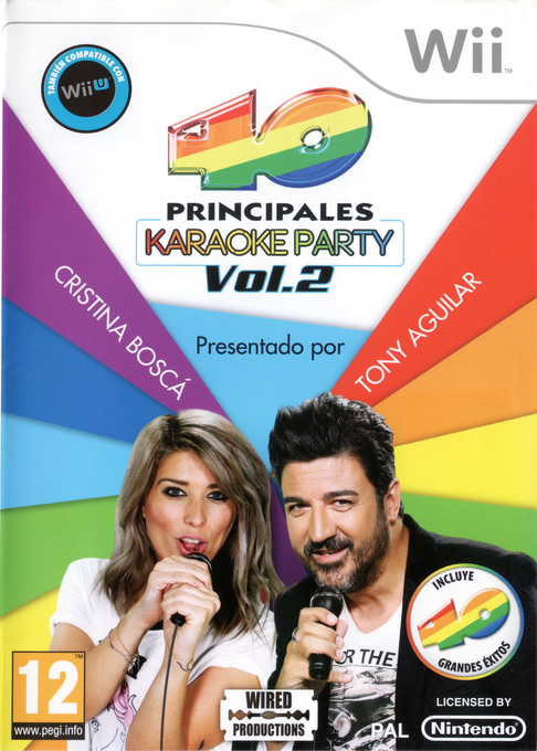 40 Principales, Los - Karaoke Party Vol. 2 box art