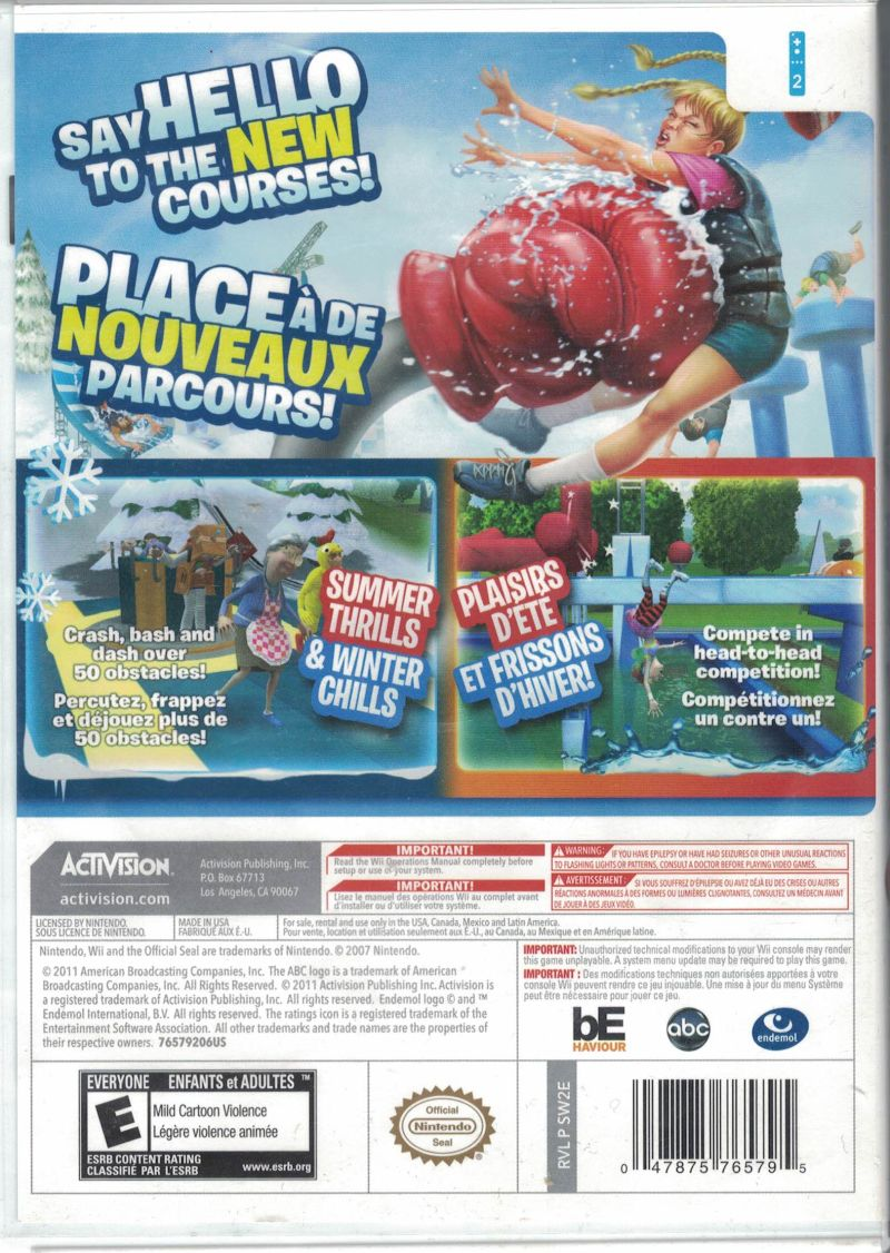 Wipeout 2 — box-2D-back (US)