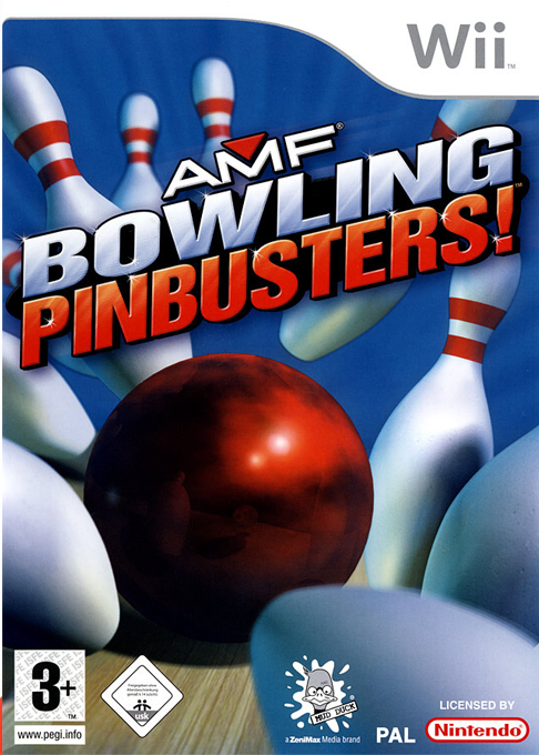 Amf Bowling Pinbusters! — box-2D (EU)
