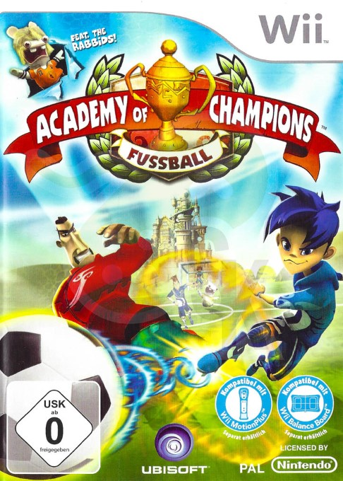 Academy Of Champions - Soccer — box-2D (DE)