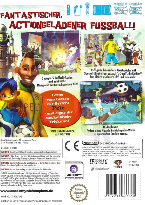 Academy Of Champions - Soccer — box-2D-back (DE)