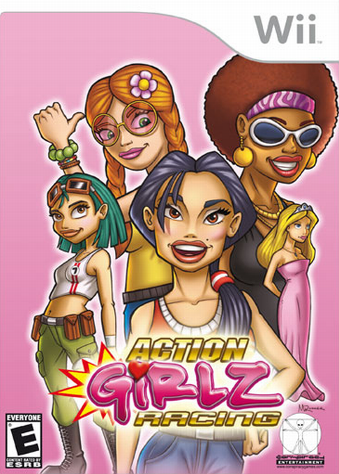 Action Girlz Racing box art