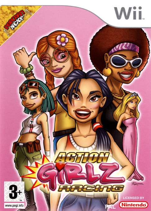 Action Girlz Racing — box-2D (NL)