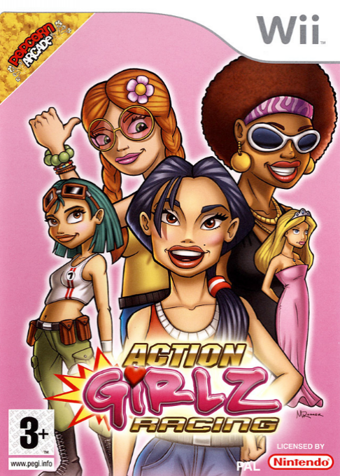 Action Girlz Racing — box-2D (EU)