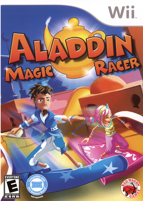 Aladin Magic Racer box art