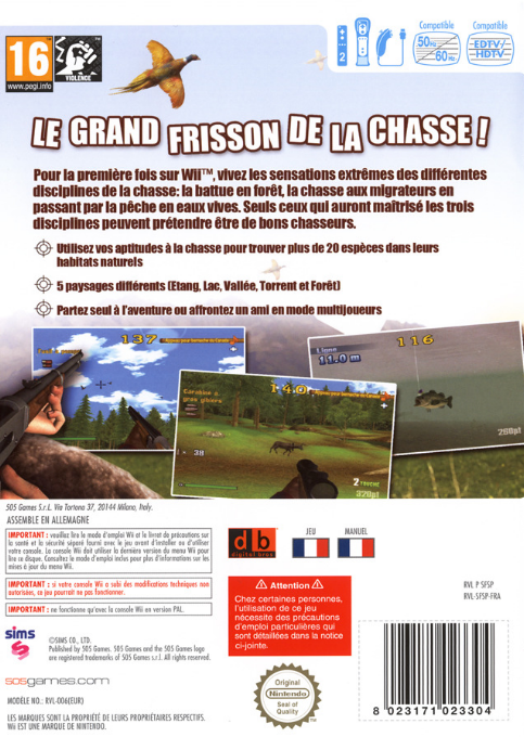 All Round Hunter — box-2D-back (FR)