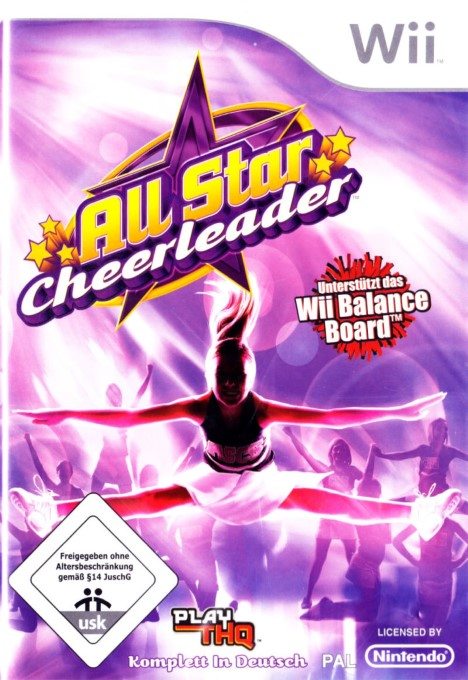 All Star Cheerleader — box-2D (DE)