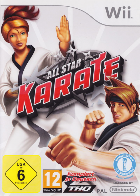 All Star Karate — box-2D (DE)
