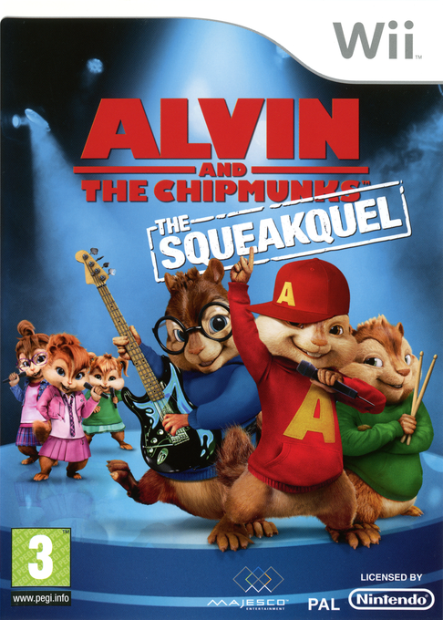 Alvin And The Chipmunks - The Squeakquel — box-2D (EU)