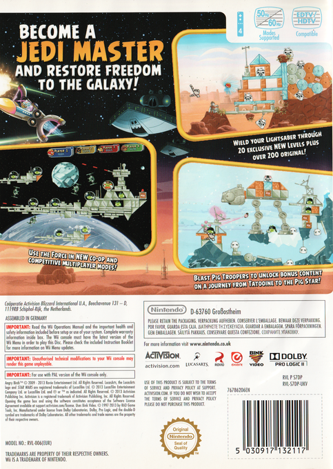 Angry Birds Star Wars — box-2D-back (EU)