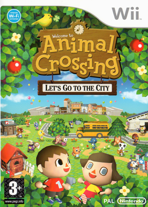 Animal Crossing - Let's Go To The City — box-2D (UK)