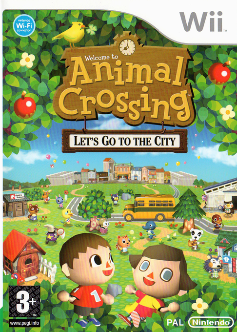 Animal Crossing - Let's Go To The City — box-2D (EU)