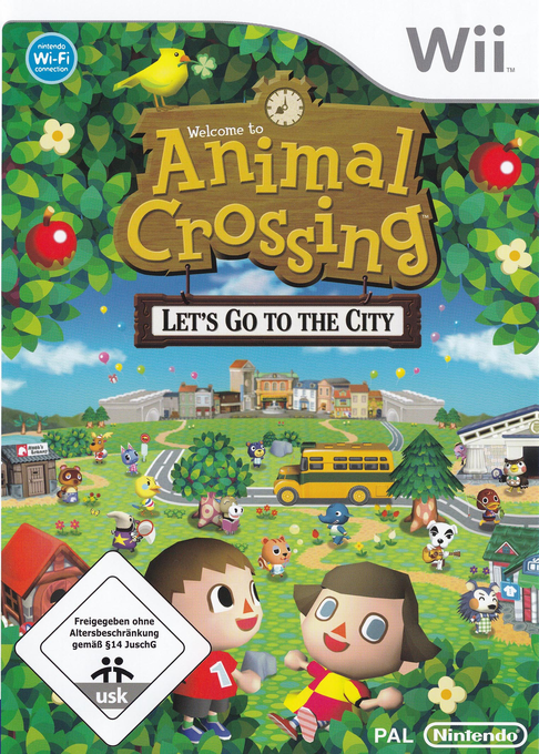 Animal Crossing - Let's Go To The City — box-2D (DE)