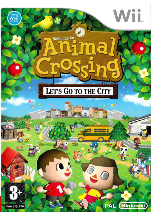 Animal Crossing - Let's Go To The City — box-2D (FR)