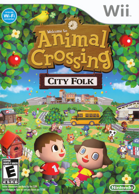 Animal Crossing - Let's Go To The City box art