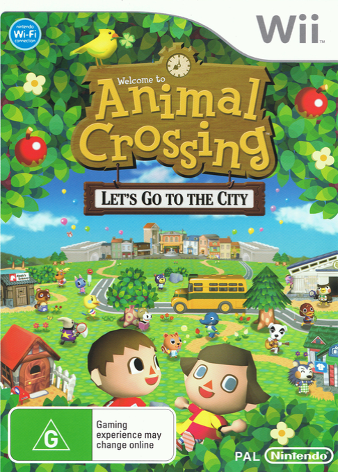 Animal Crossing - Let's Go To The City — box-2D (AU)