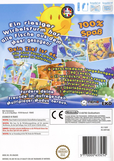 Aqua Panic! — box-2D-back (DE)