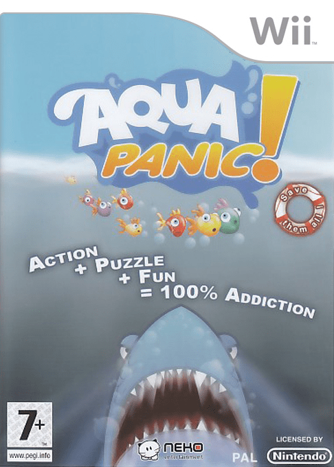 Aqua Panic! — box-2D (EU)